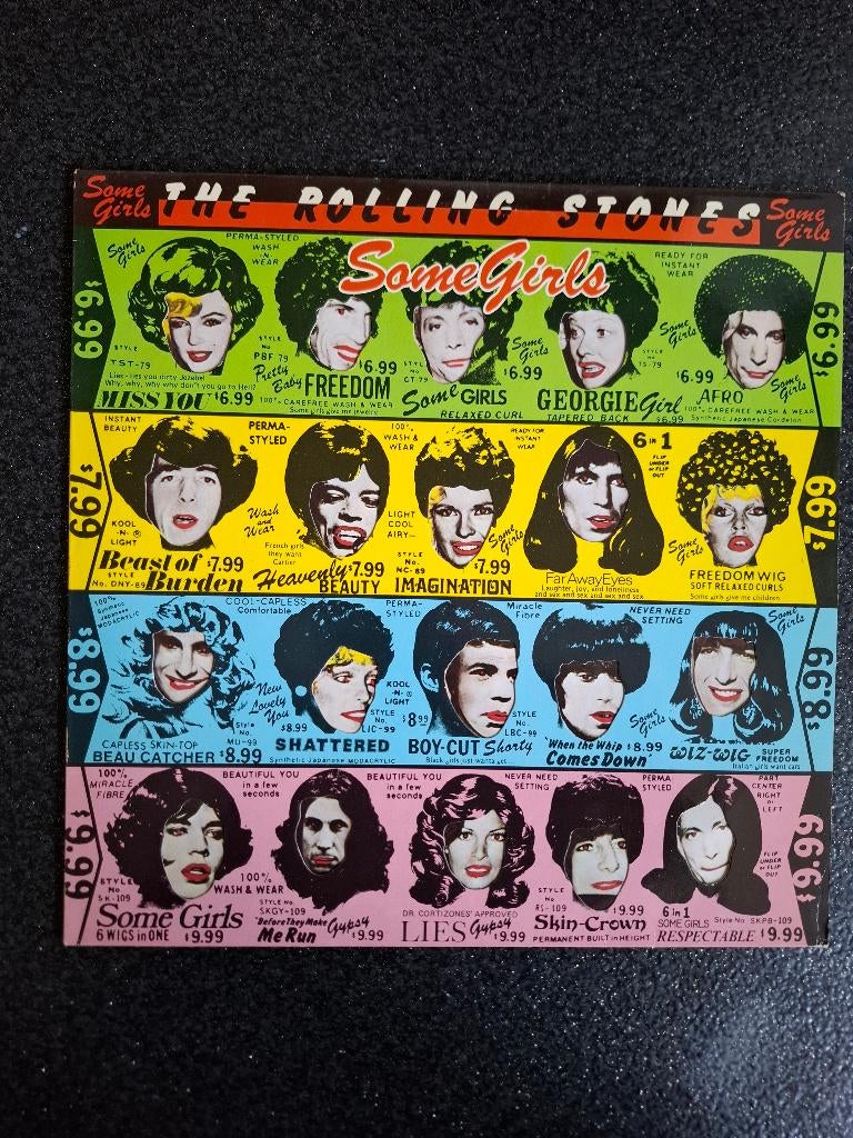 The Rolling Stones, Some Girls, Cd's en Dvd's, Vinyl | Rock, Ophalen of Verzenden, Gebruikt, 12 inch, Poprock