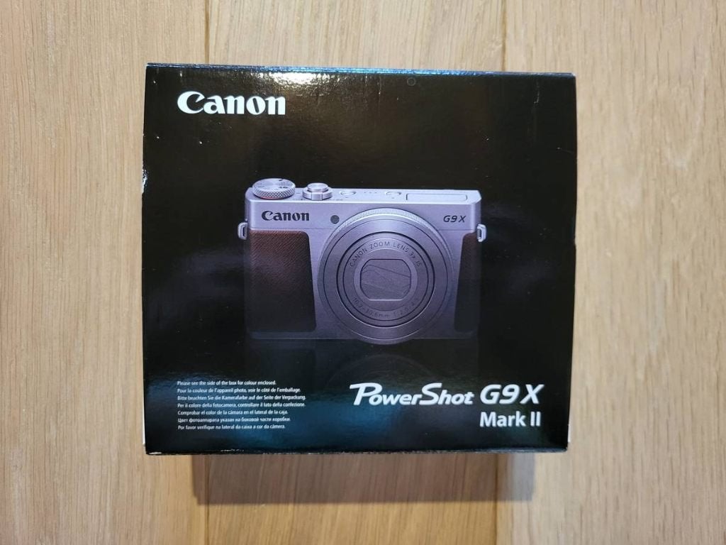 Canon PowerShot G9 X Mark II + 64GB SanDisk Extreme Pro, Audio, Tv en Foto, Fotocamera's Digitaal, Ophalen of Verzenden, Zo goed als nieuw