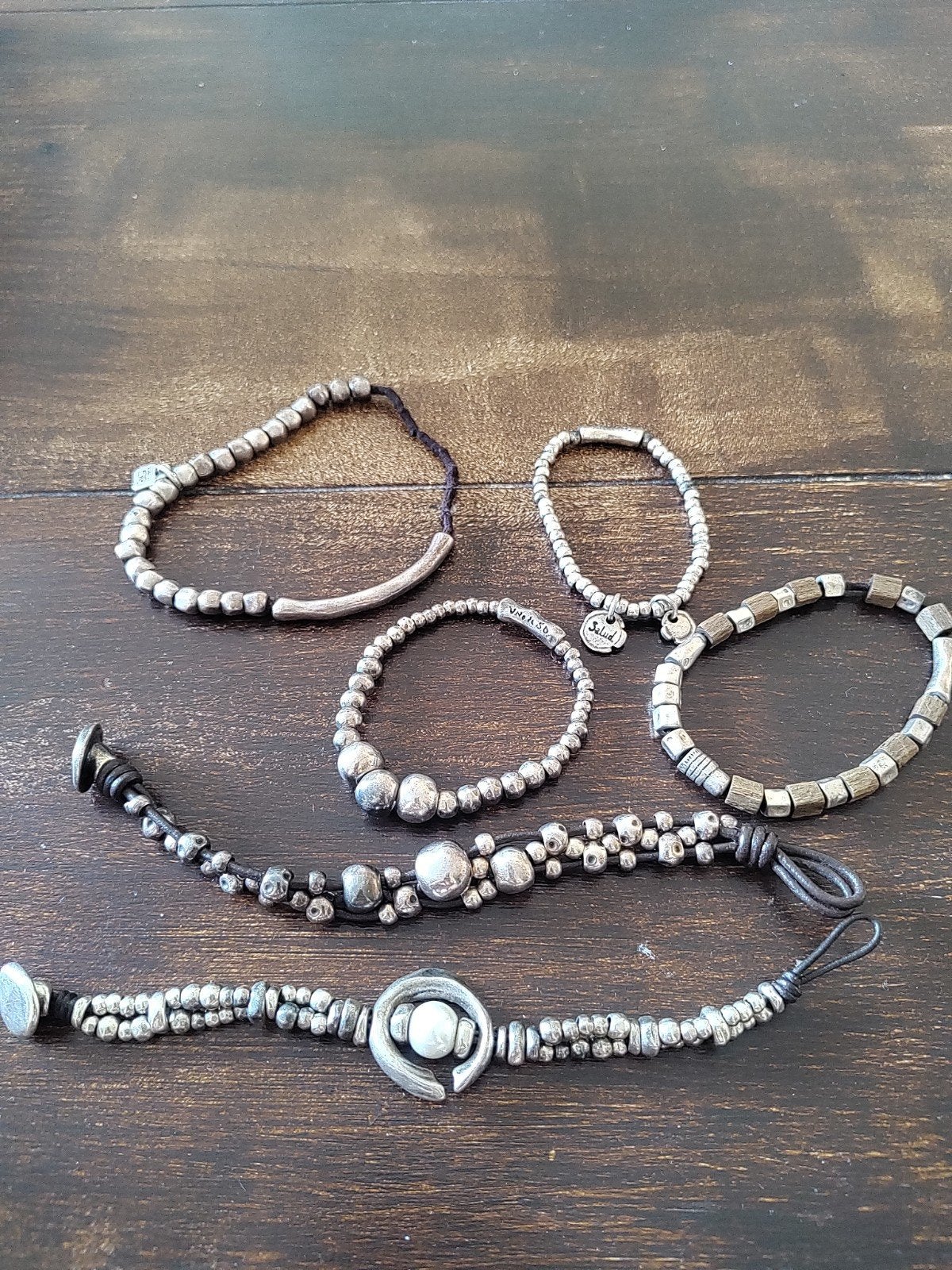Zilveren armbanden oud zilver, Ophalen of Verzenden, Zilver, Overige typen