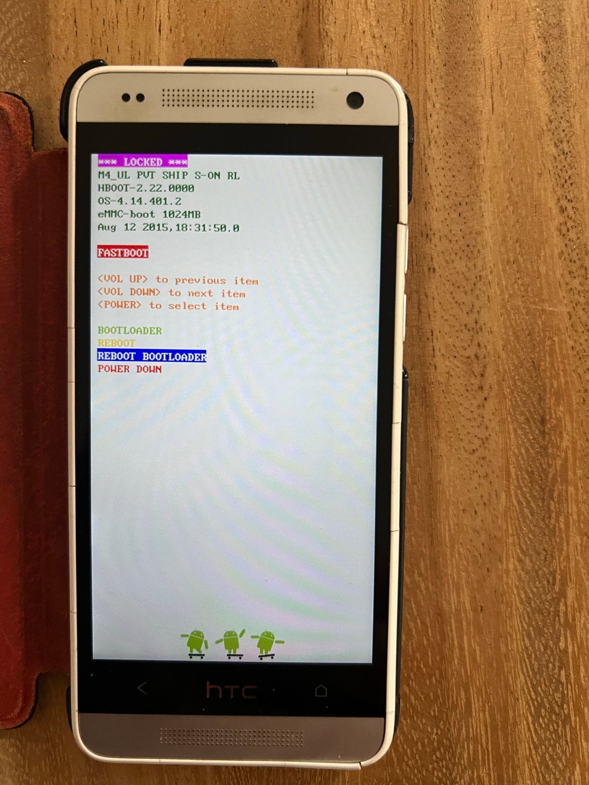 HTC telefoon voor onderdelen of reparatie, Telecommunicatie, HTC, Ophalen of Verzenden, Niet werkend, Android OS