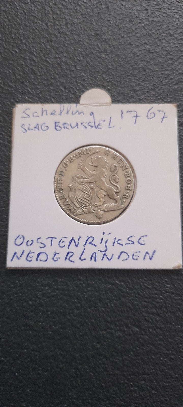 Oostenrijkse Nederlanden Schelling 1767 geslagen, Postzegels en Munten, Munten | Nederland, Ophalen of Verzenden, Vóór koninkrijk