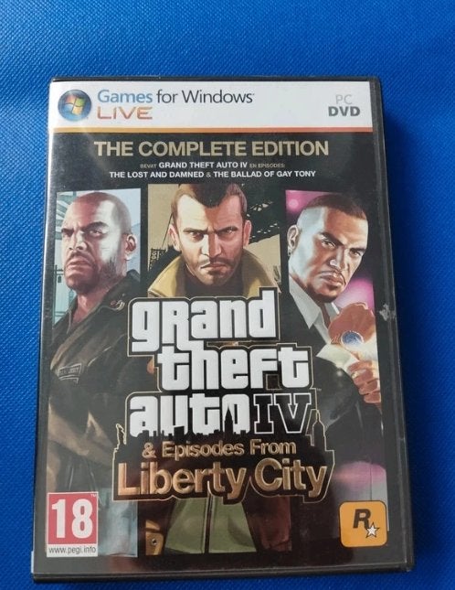 PC-game - Grand theft auto 4 - gta 4 IV - complete edition, Avontuur en Actie, Gebruikt, Vanaf 18 jaar, 1 speler