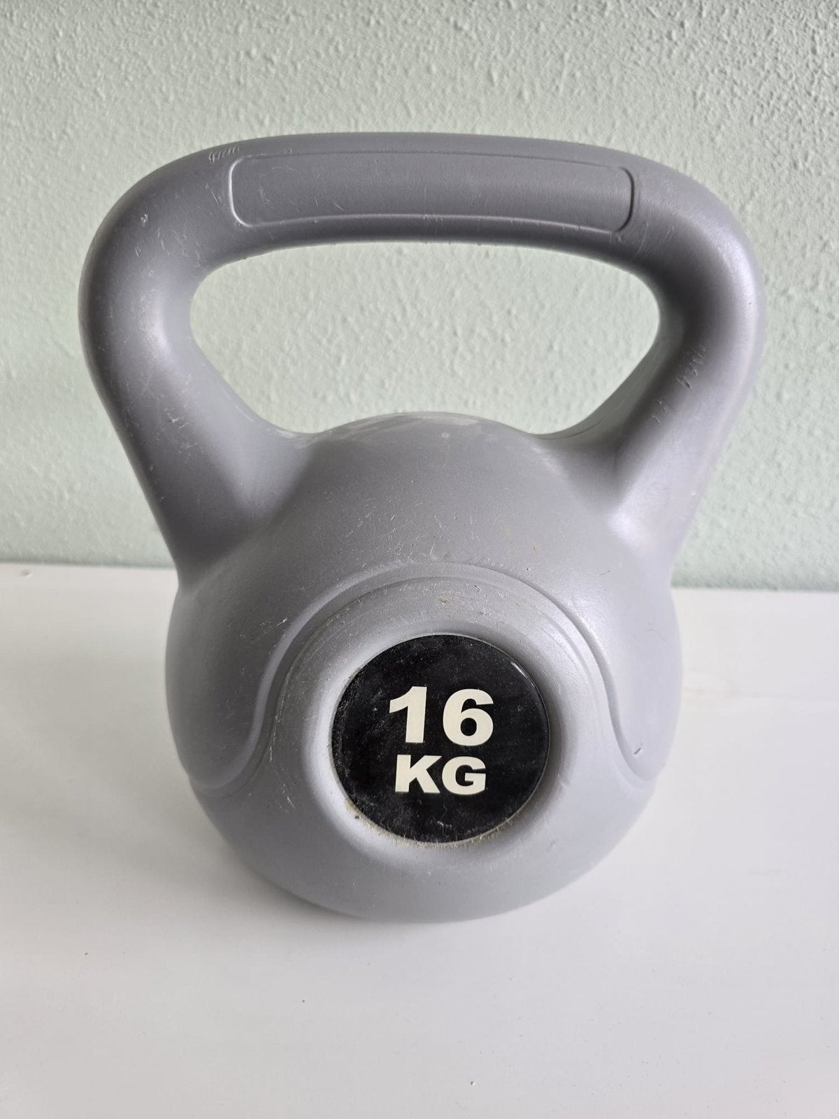 Kettlebell 16 kg, Sport en Fitness, Fitnessmaterialen, Ophalen of Verzenden, Zo goed als nieuw, Kettlebell