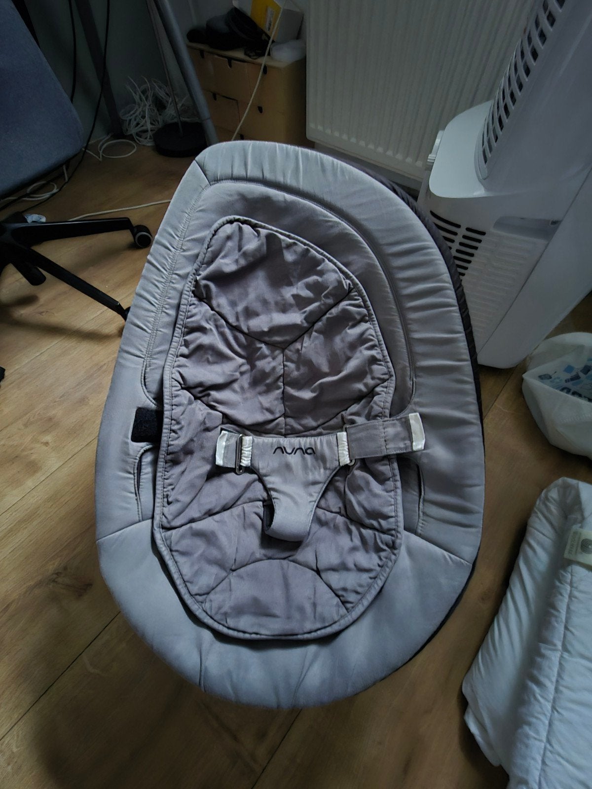 Nuna Leaf wipstoeltje - Grijs, Ophalen, Gebruikt