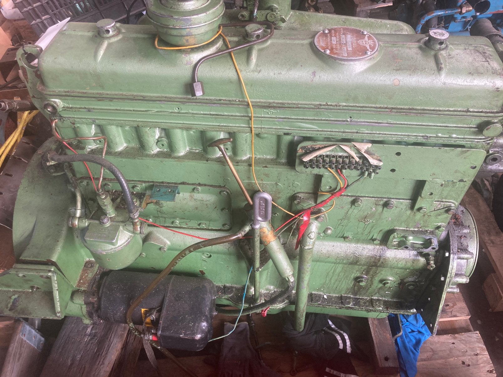 Gebruikte DAF 575 motor, Watersport en Boten, Ophalen, Gebruikt, Motor en Techniek, Zeilboot of Motorboot