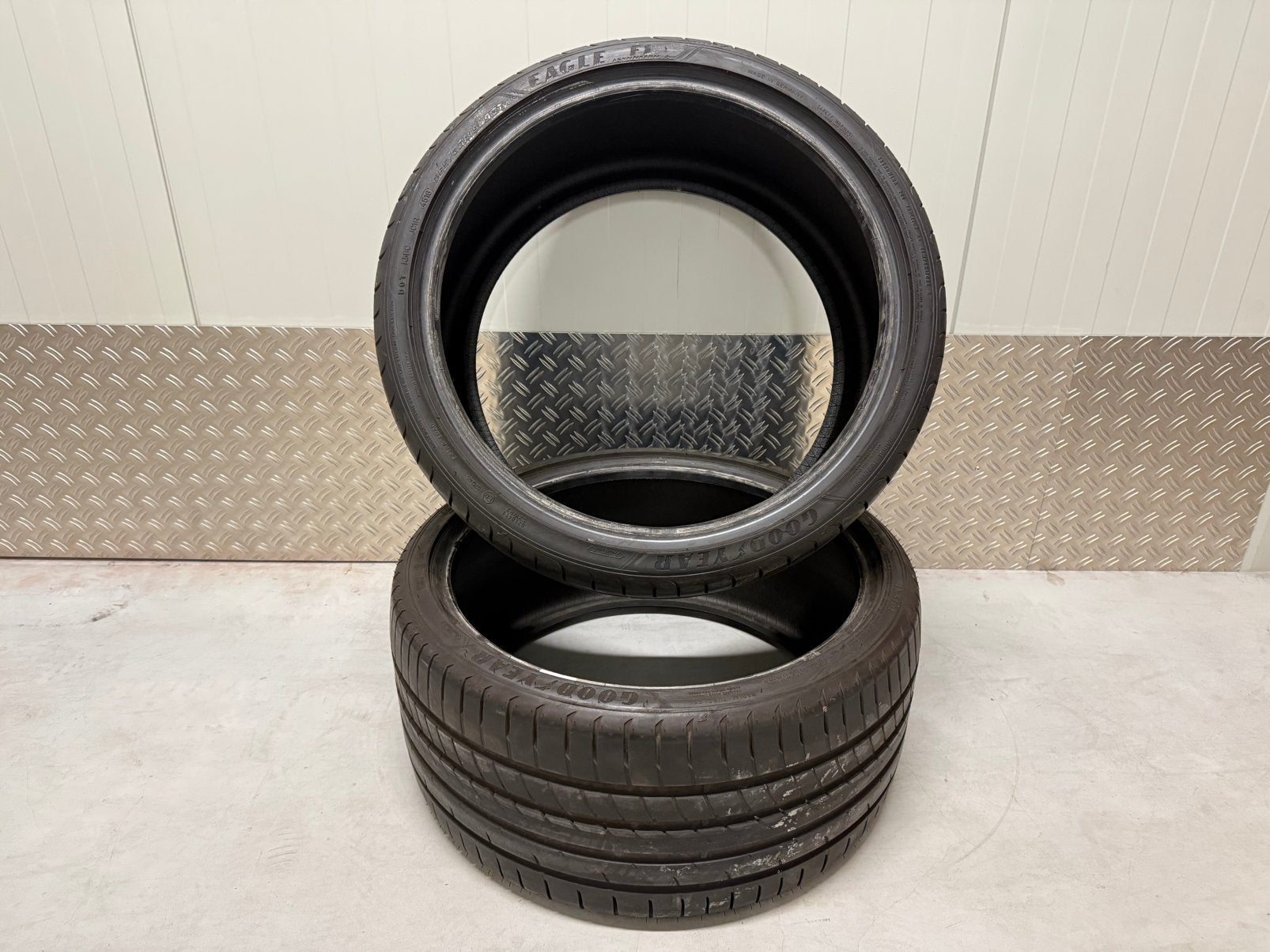 2x Goodyear Eagle F1 Asymmetric 2 265/30R19 93Y Zomerbanden, Gebruikt, -, -, Band(en)