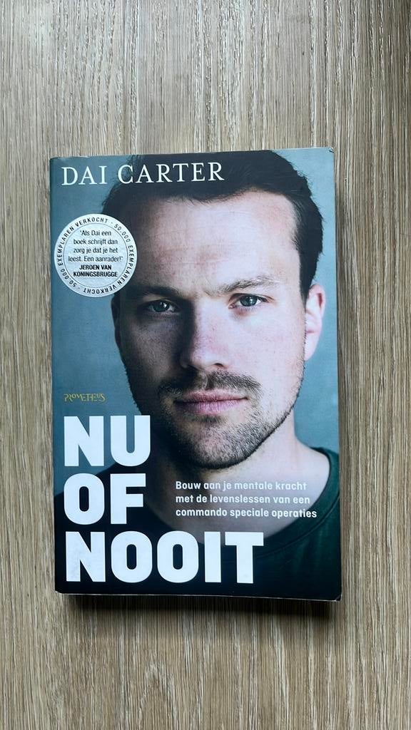 Dai Carter - Nu of nooit, Boeken, Overige Boeken, Dai Carter, Ophalen of Verzenden, Zo goed als nieuw