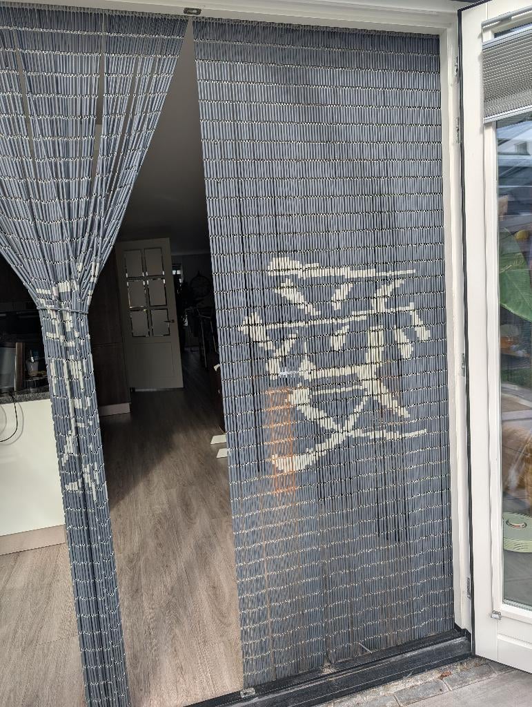 Liso vliegengordijn met chinees teken: Liefde - 91x235cm, Kunststof, Gebruikt, 80 tot 100 cm, 215 cm of meer