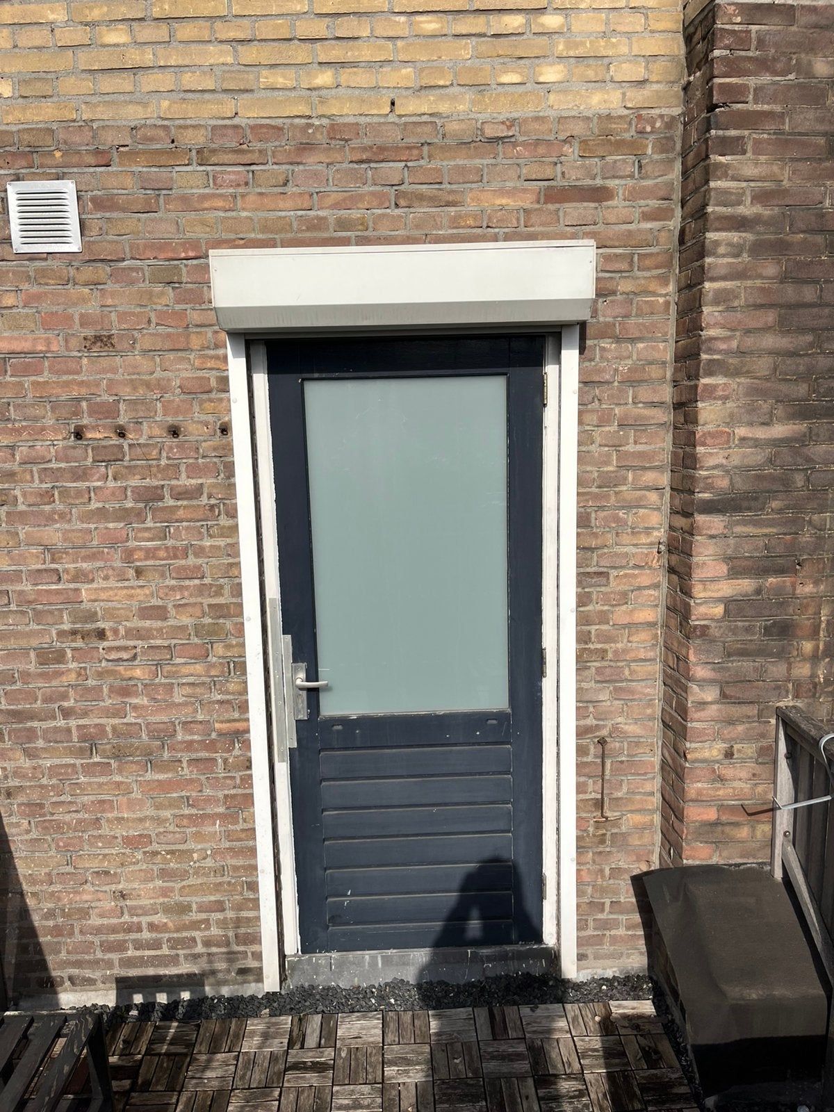 Rolluik deur, Doe-het-zelf en Verbouw, Rolluiken, Ophalen, 200 cm of meer, Minder dan 100 cm, Wit