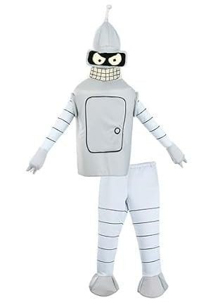 Futurama Bender Kostuum - Compleet Pak, Ophalen of Verzenden, Gebruikt, Pak of Jurk