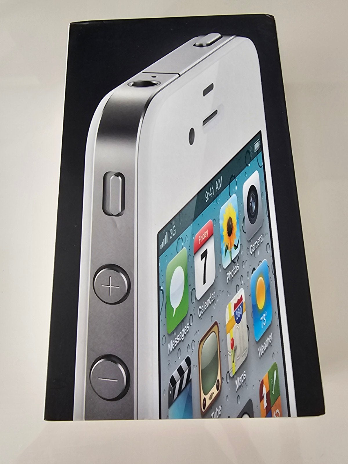 Leeg doosje iPhone 4, Ophalen of Verzenden, Zwart, 64 GB