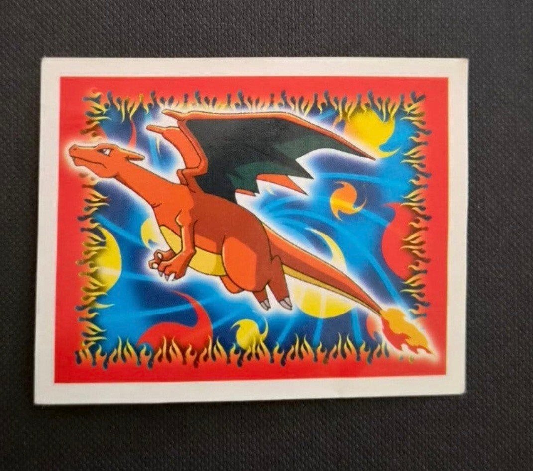 Pokemon Merlin Topps Serie 4 Charizard#A, Ophalen of Verzenden, Zo goed als nieuw