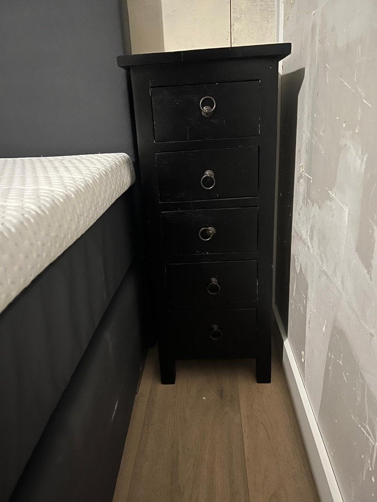 Groot tweepersoons bed boxspring, Huis en Inrichting, Slaapkamer | Bedden, Ophalen, Overige materialen, 210 cm, Tweepersoons