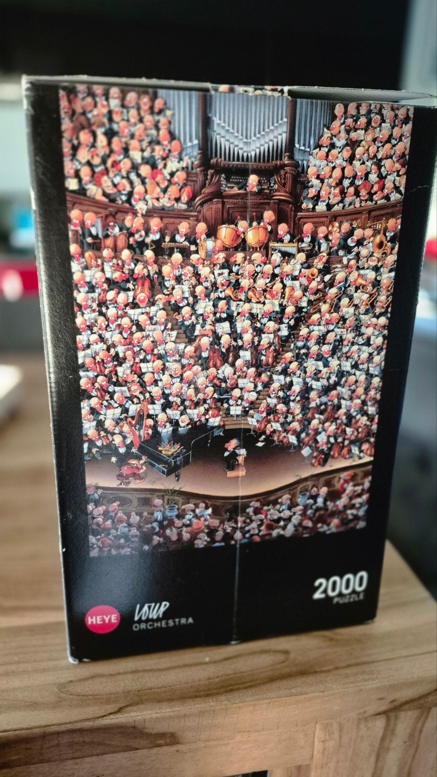Heye Loup Orchestra Legpuzzel 2000 stukjes, Hobby en Vrije tijd, Denksport en Puzzels, Nieuw, Legpuzzel, Meer dan 1500 stukjes