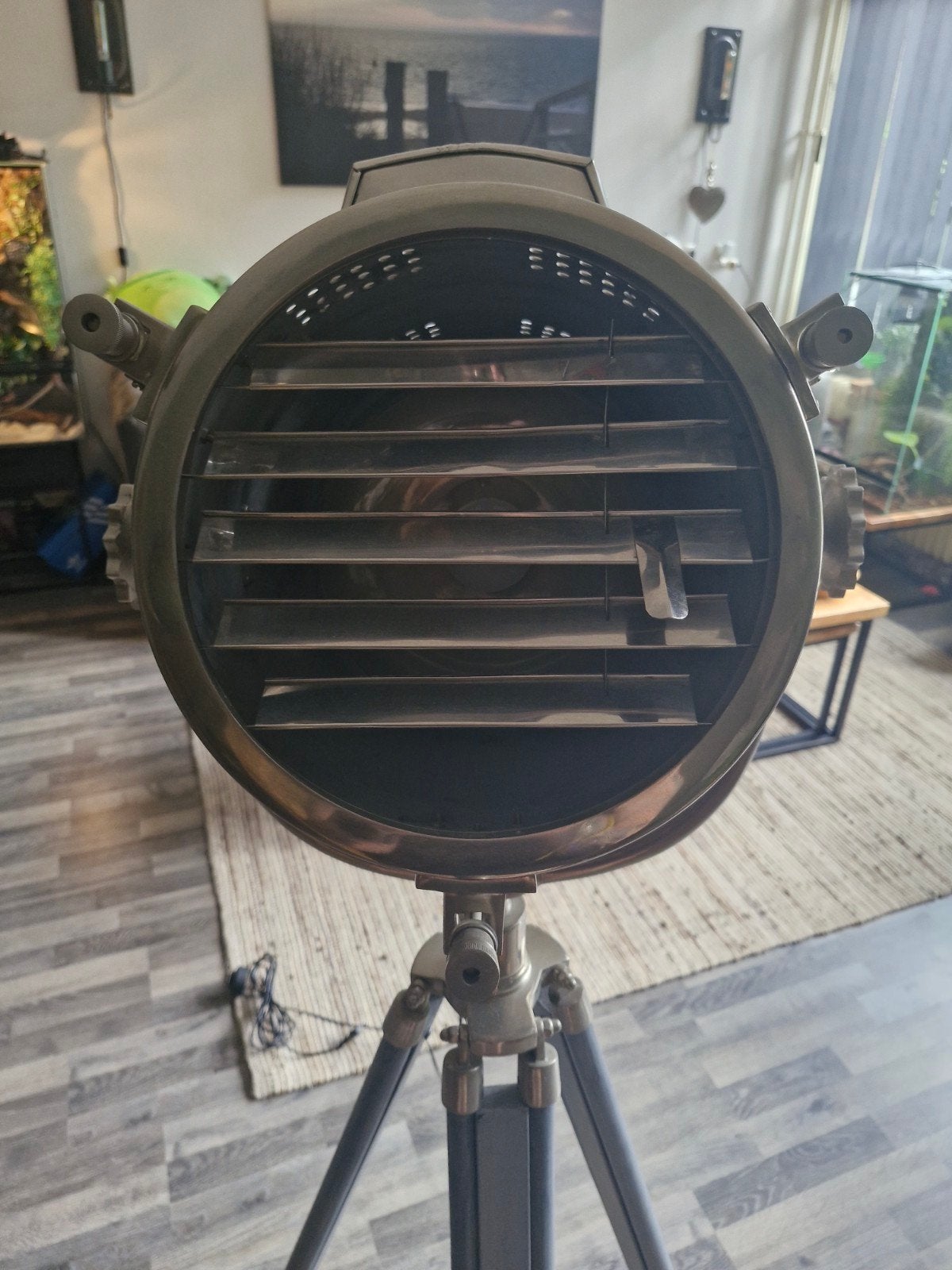 gave "seinlamp", Huis en Inrichting, Lampen | Vloerlampen, Ophalen, Gebruikt, 100 tot 150 cm, E27 (groot)