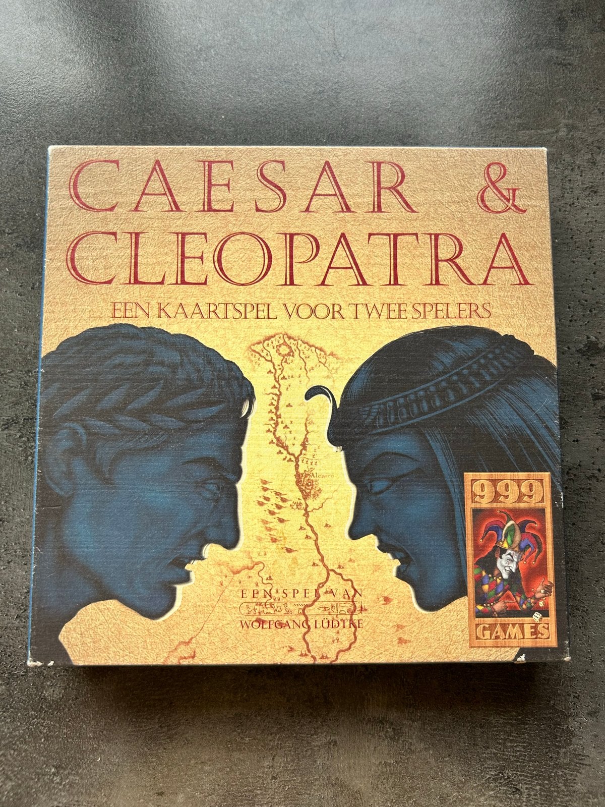 Caesar & Cleopatra Kaartspel voor Twee Spelers, Een of twee spelers, Ophalen of Verzenden, Gebruikt