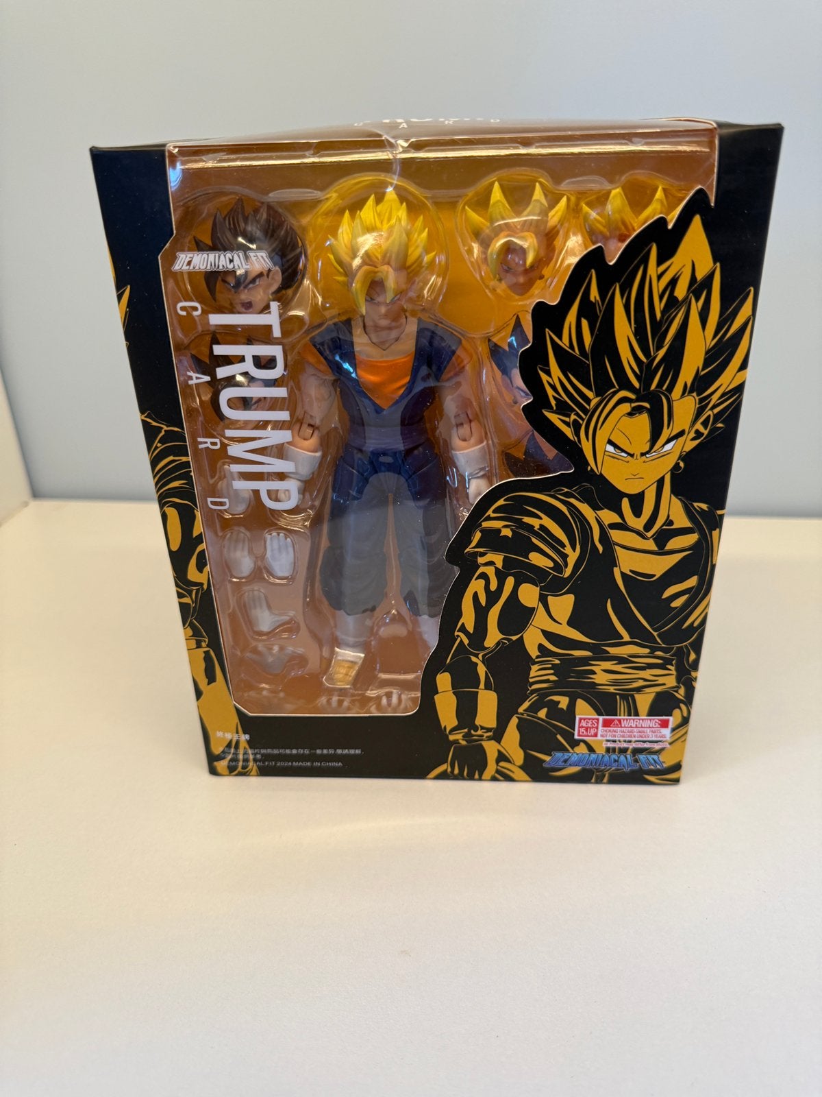 S.H. Figuarts Dragon Ball | Demoniacal Fit Trump Card Vegito, Ophalen of Verzenden, Nieuw