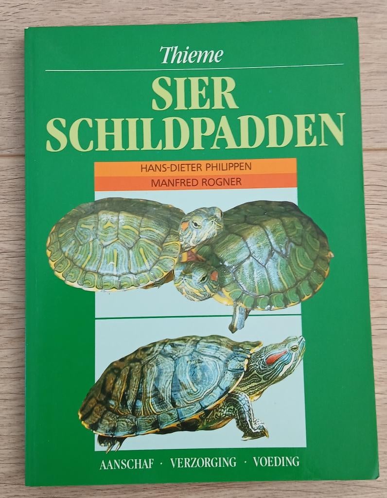 Hans-Dieter Philippen & Manfed Rogner - Sier schildpadden, Ophalen of Verzenden, Zo goed als nieuw, Reptielen of Amfibieën