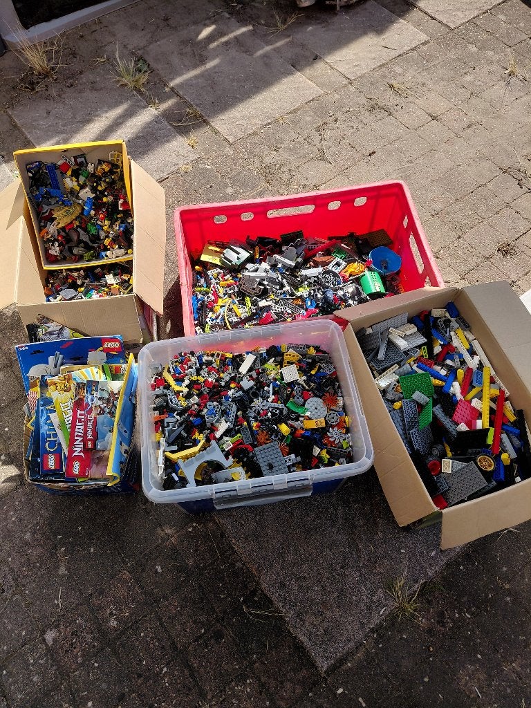 lego ruim24kg ivm stoppen ophalen, Ophalen, Lego, Zo goed als nieuw, Losse stenen