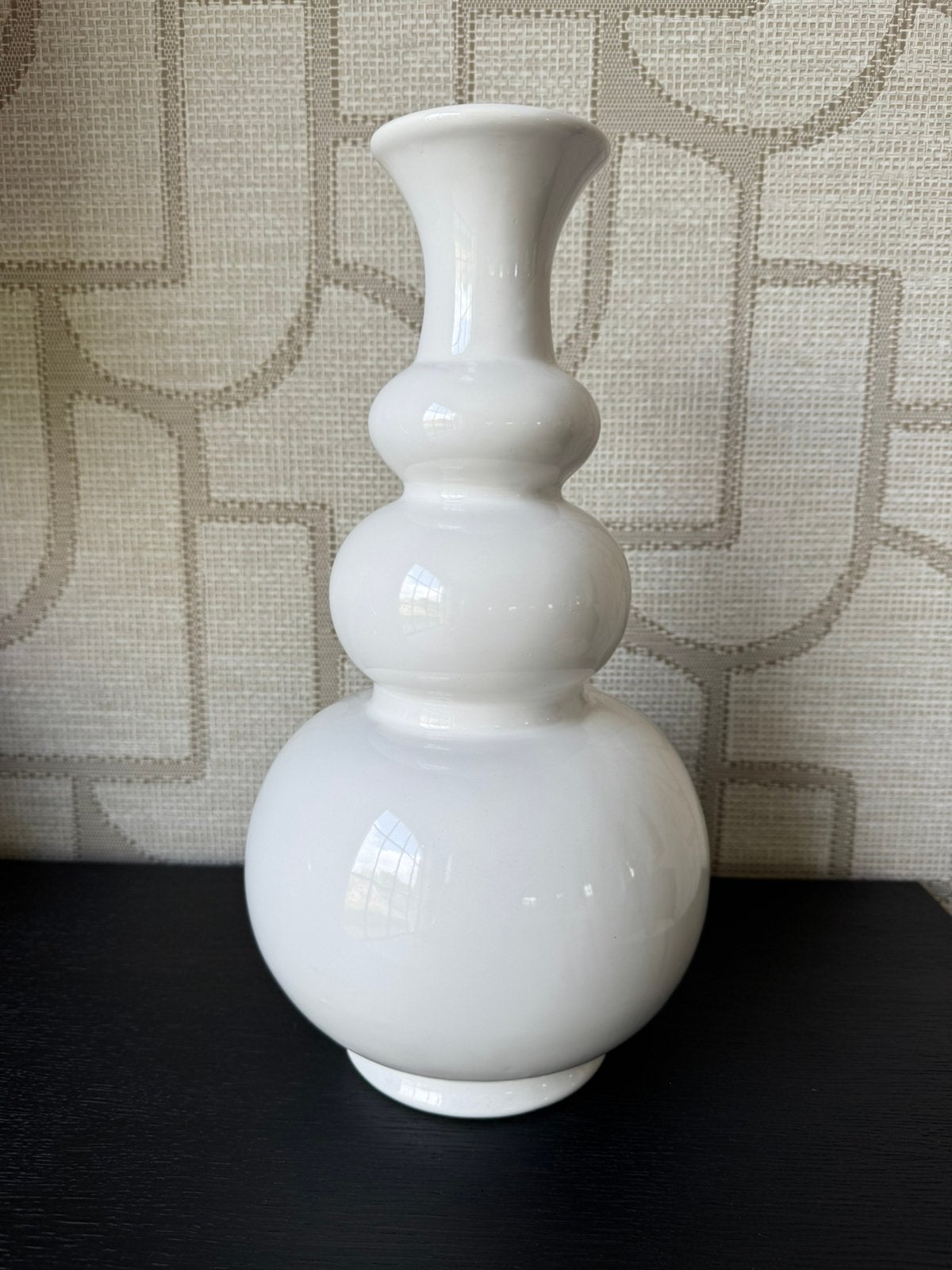 Riverdale Fantasy Collection grote Witte Vaas 40cm, Huis en Inrichting, Ophalen, Wit, Zo goed als nieuw, 40 cm
