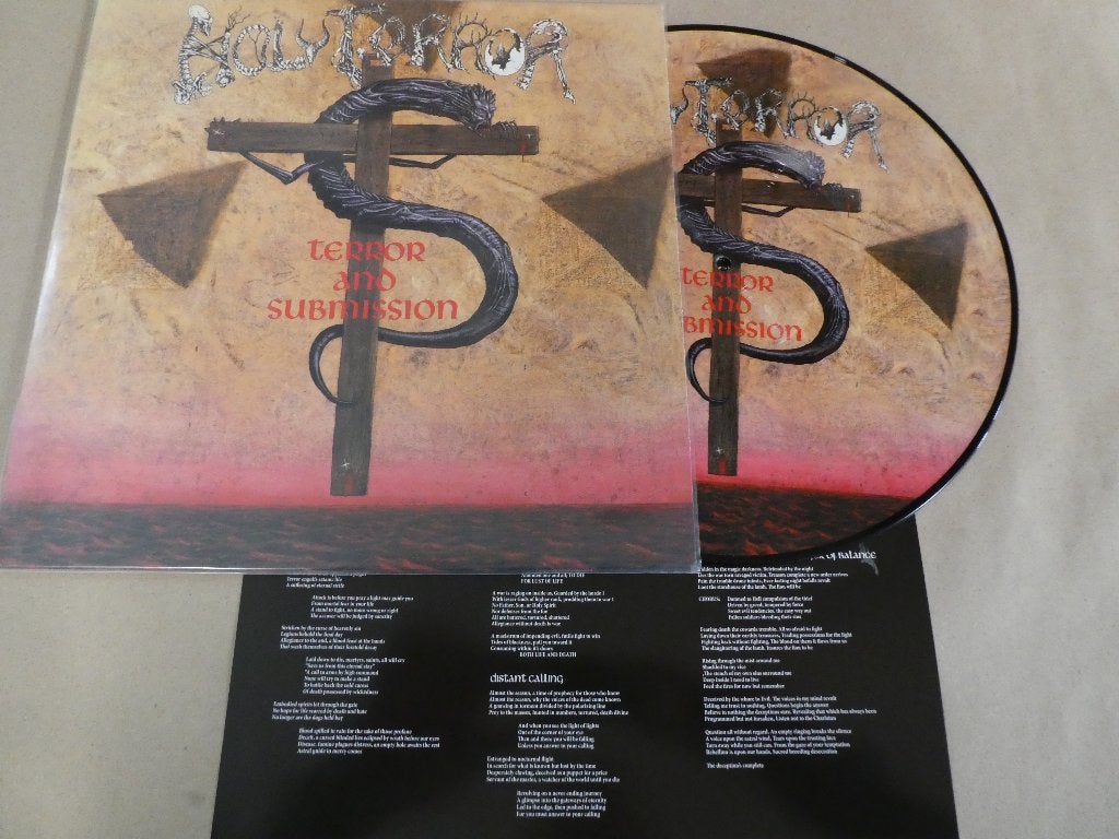 Holy Terror – Terror And Submission pic-lp (2018), LP, Thrash metal, Ophalen of Verzenden, 12 inch