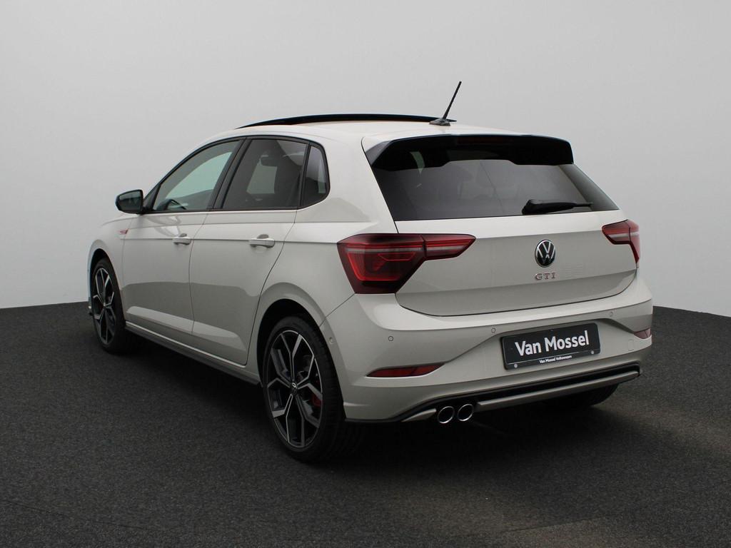 Volkswagen Polo 2.0 TSI GTI 207 PK | Panoramadak | IQ Lights, Auto's, 4 cilinders, 1984 cc, Automatische klimaatregeling, Zilver of Grijs