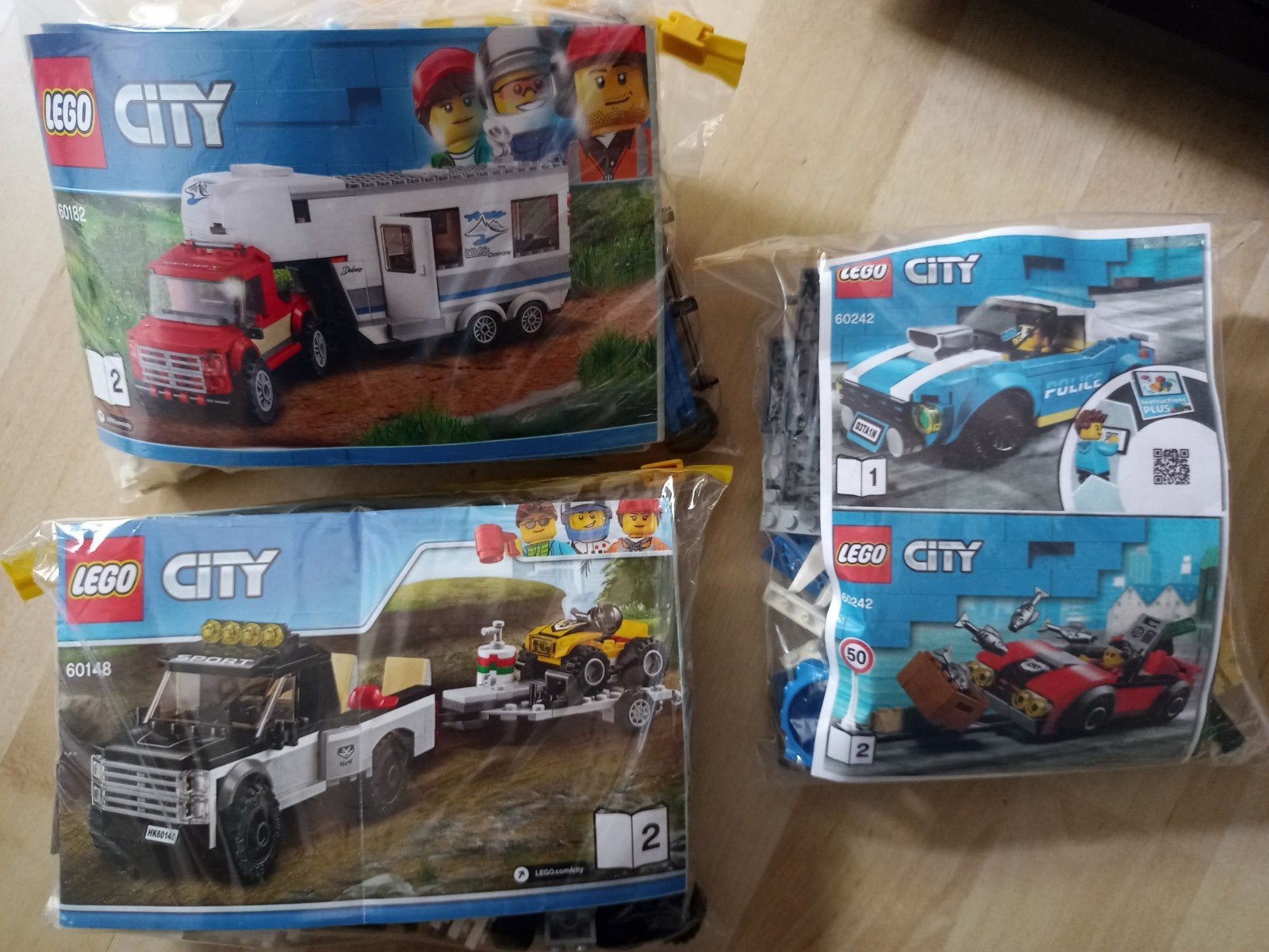Lego City. 60182 60148 60242, Ophalen of Verzenden, Zo goed als nieuw