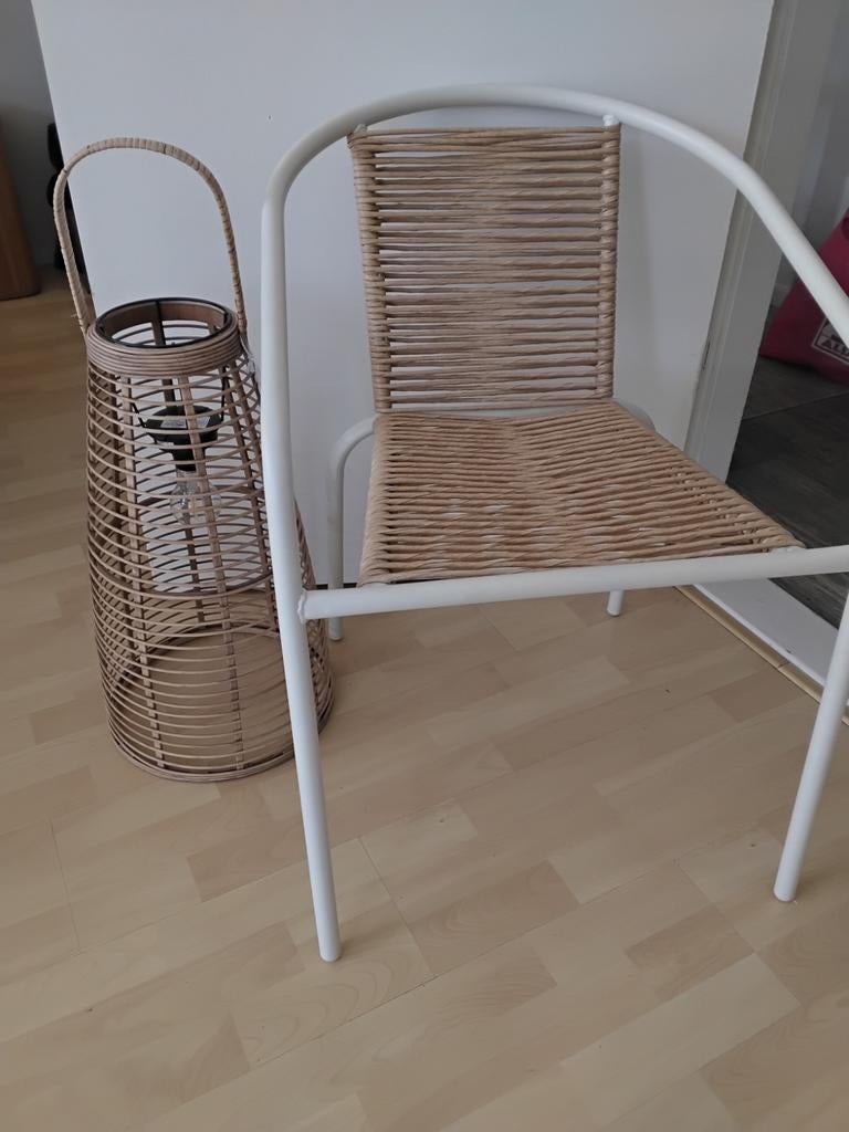 Set stoelen + grote lantaarn, Ophalen of Verzenden, Nieuw