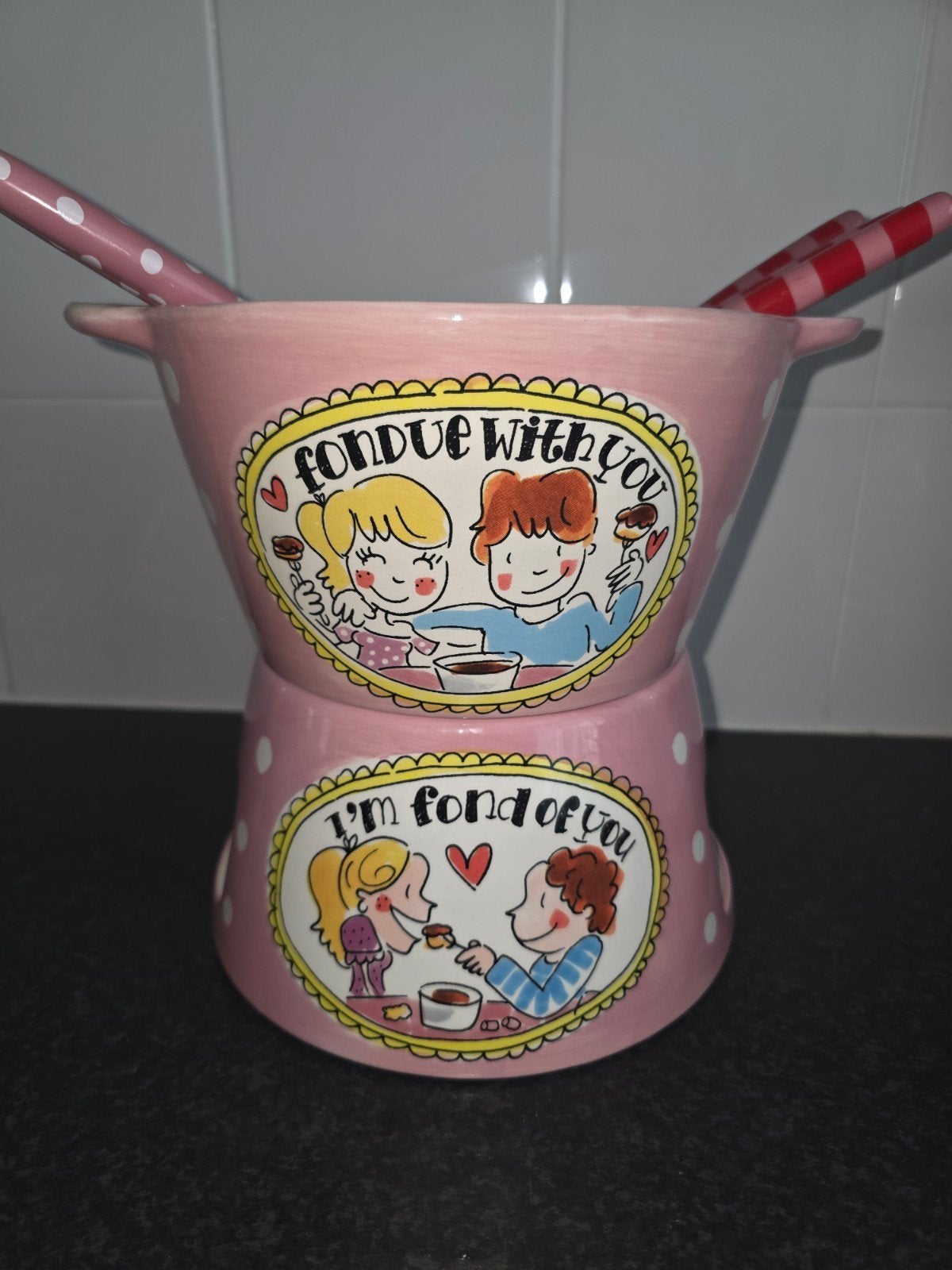 Blond Amsterdam Fondue Set - Nieuwstaat, NL, Blond Amsterdam, Ophalen of Verzenden, Blond Amsterdam