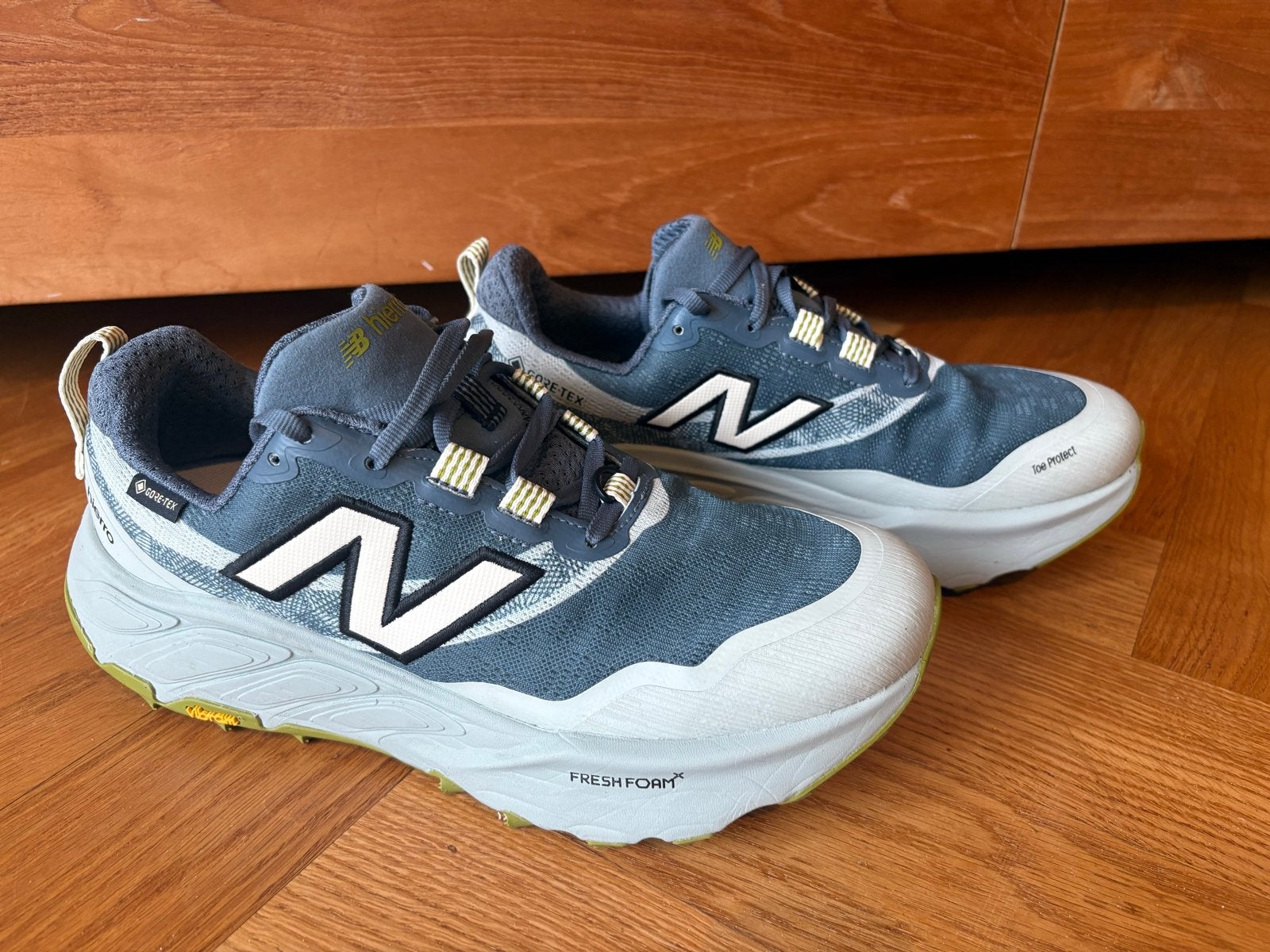 New Balance Fresh Foam X Hierro v9 Gore-Tex, maat 41, Ophalen of Verzenden, Zo goed als nieuw, Blauw, Wandelschoenen