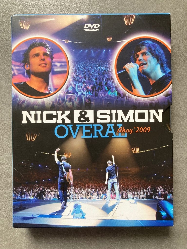 Nick & Simon 2cd en dvd- Overal Ahoy 2009, leuk album prima, Ophalen of Verzenden, Zo goed als nieuw, Pop