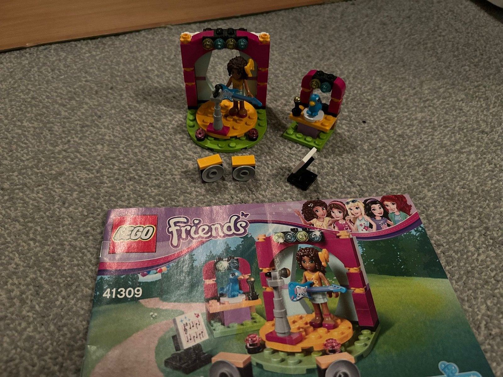 Lego Friends 41309 Andrea’s muzikale duet, Lego, Friends, Ophalen of Verzenden, Complete set
