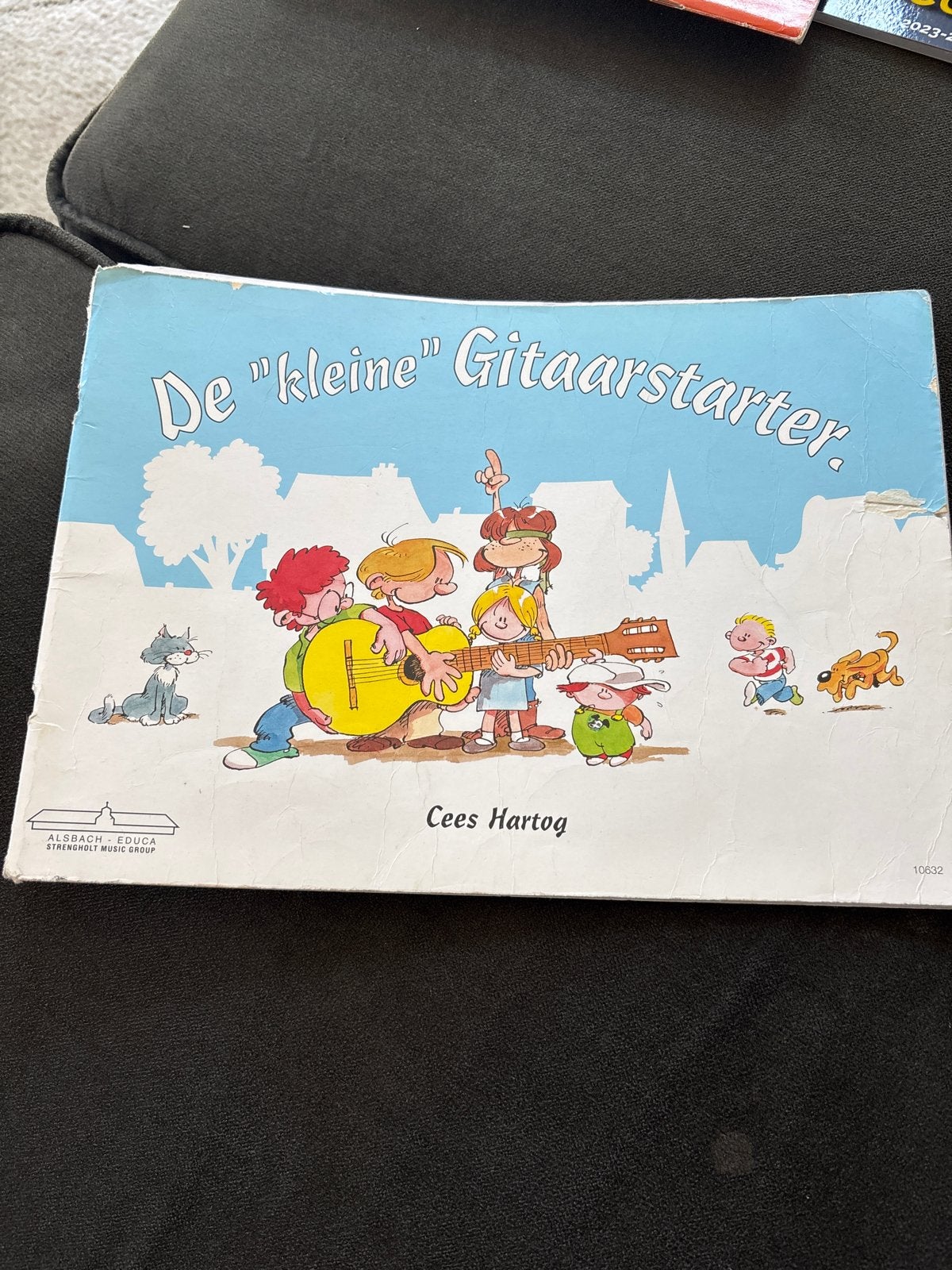 De "kleine" Gitaarstarter - Cees Hartog, Overige genres, Les of Cursus, Ophalen of Verzenden, Gitaar