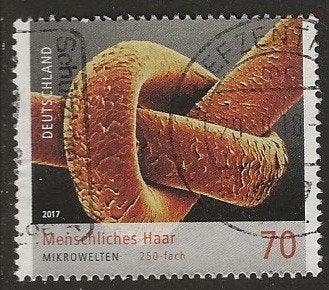 Duitsland 216, haar voor TonW, Verzenden, 1990 tot heden, Gestempeld