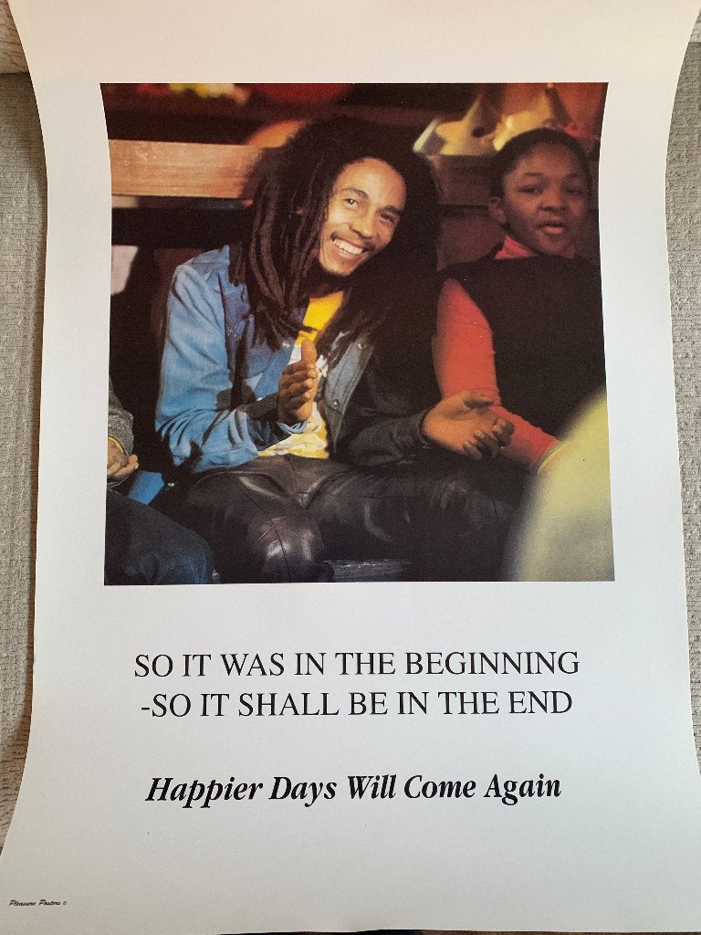 Bob Marley poster 64x45 (Nieuwstaat), Ophalen of Verzenden, Nieuw, Poster, Artwork of Schilderij