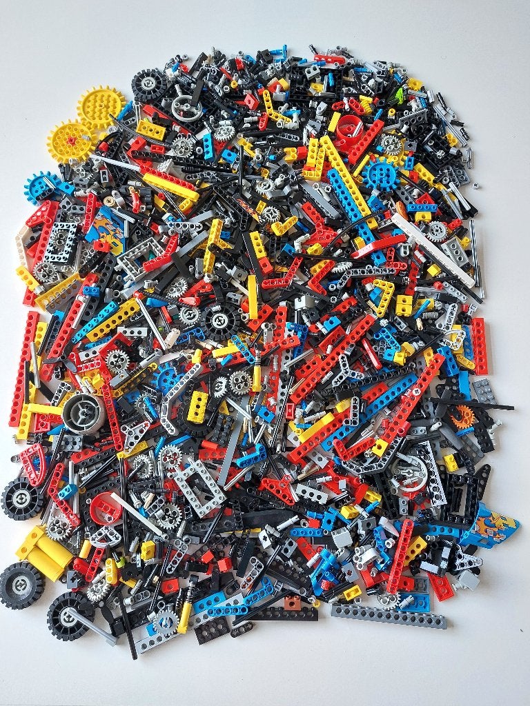 technic Lego onderdelen restant, Lego, Ophalen of Verzenden, Zo goed als nieuw, Technic