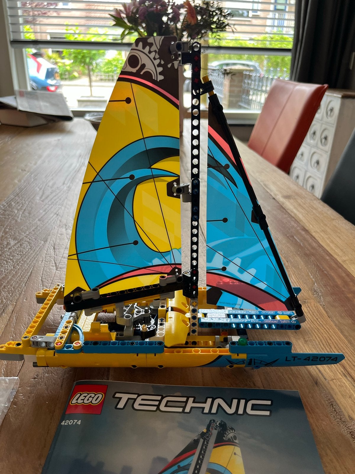 LEGO Technic Catamaran 42074 - Compleet en Stofvrij, Ophalen of Verzenden, Gebruikt, Overige merken