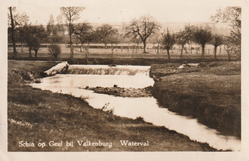 SCHIN OP GEUL Waterval, Verzenden, 1940 tot 1960, Gelopen, Limburg