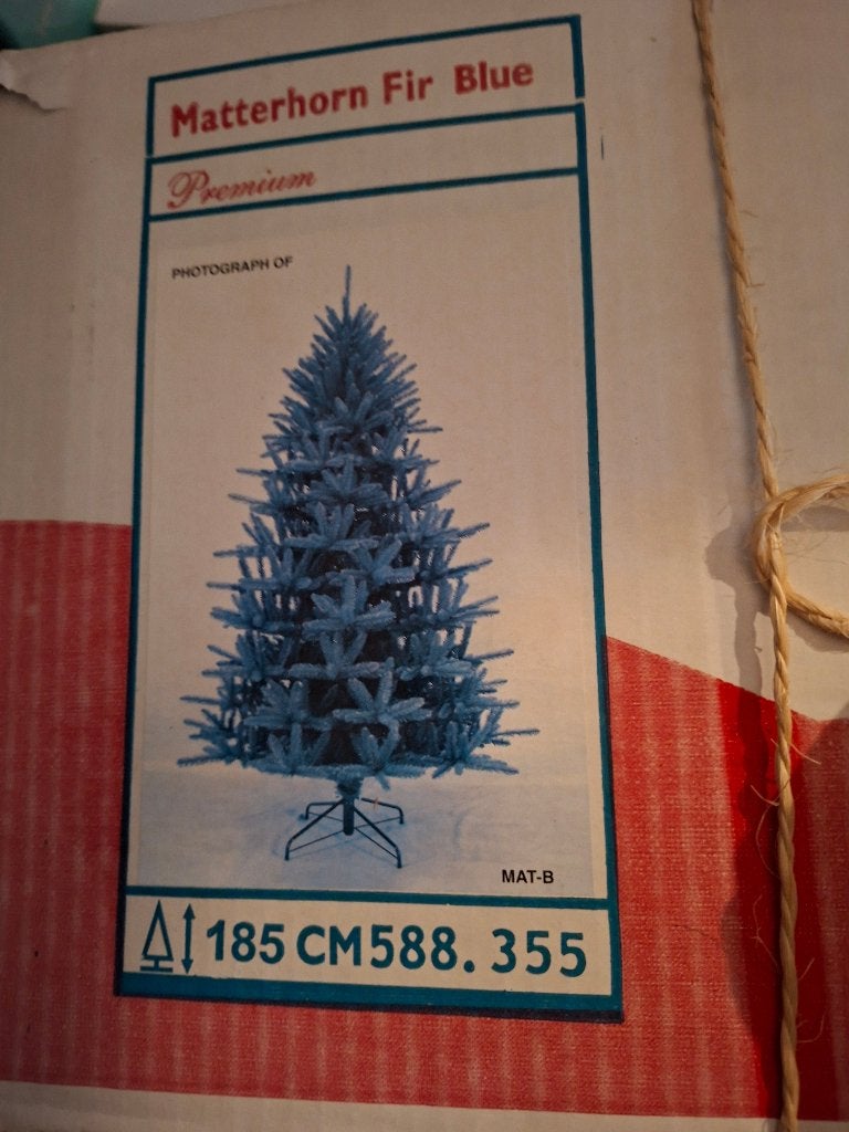 Kunst kerstboom groen, Ophalen, Gebruikt