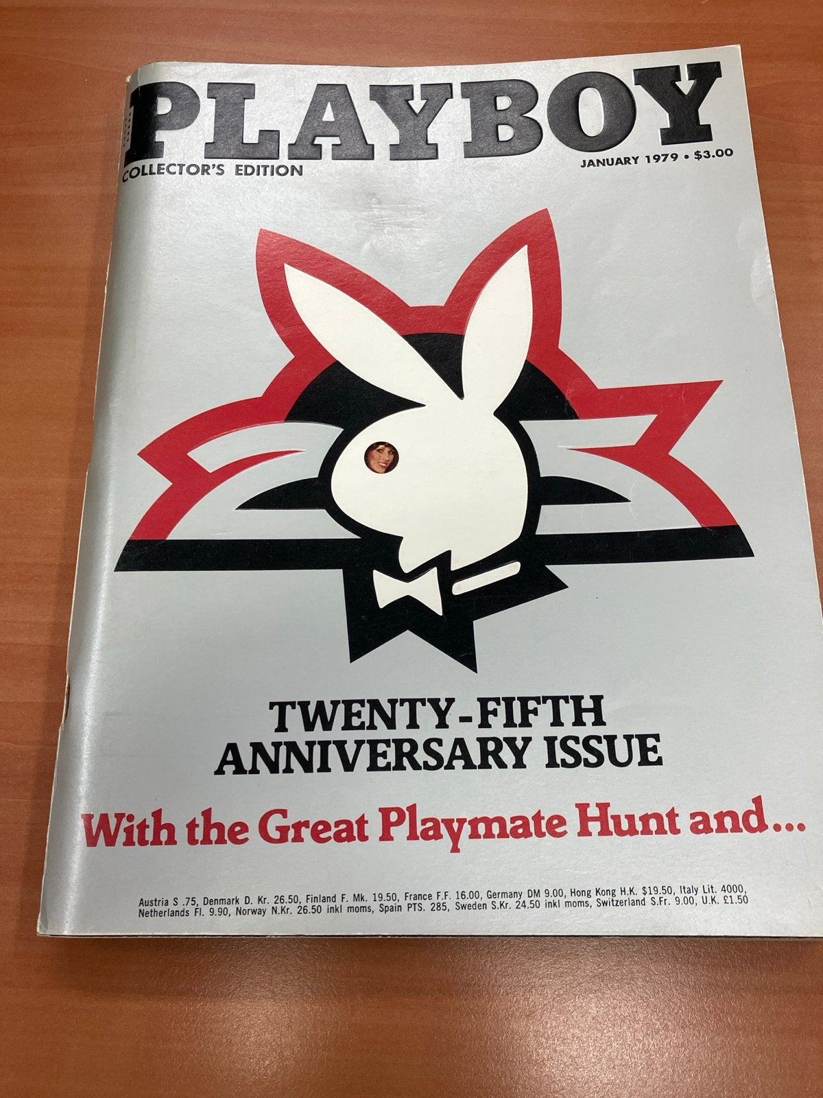 Playboy Collector's Edition Januari 1979 - 25e Jubileum, Ophalen of Verzenden, Zo goed als nieuw, Overige typen