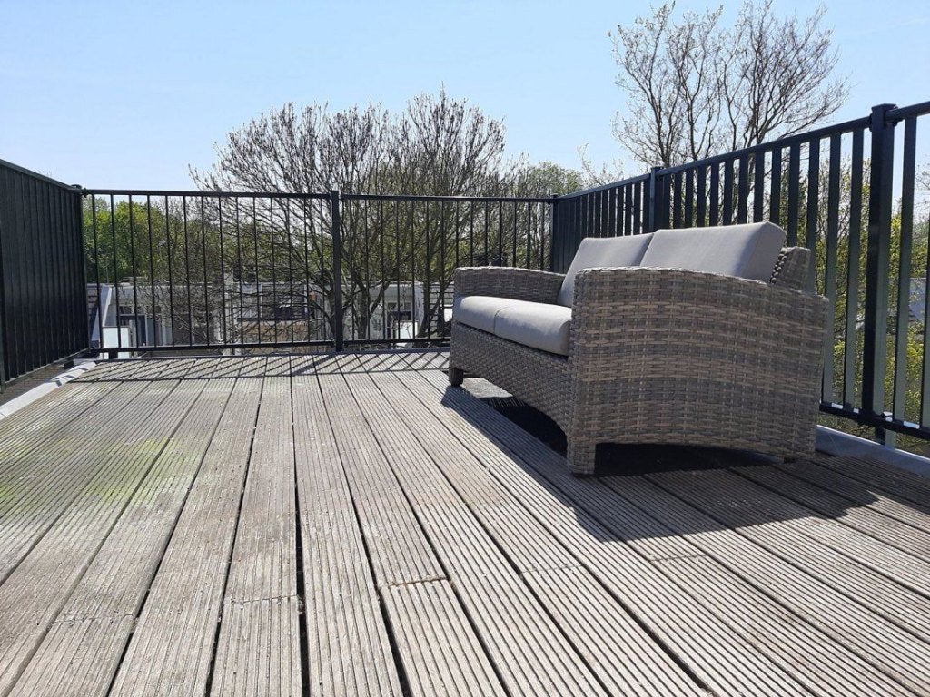 Stalen balustrade - voor dakterras, Ophalen, IJzer, Overige typen