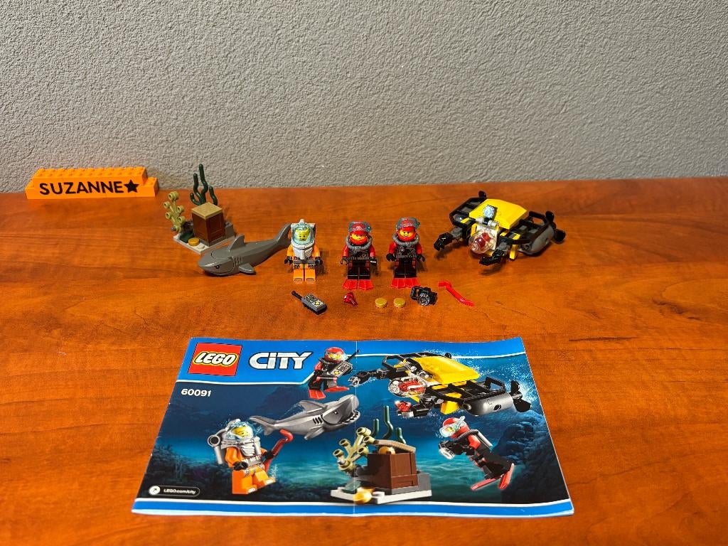 Lego 60091 - City - Deep Sea Starter set, City, Lego, Ophalen of Verzenden, Complete set