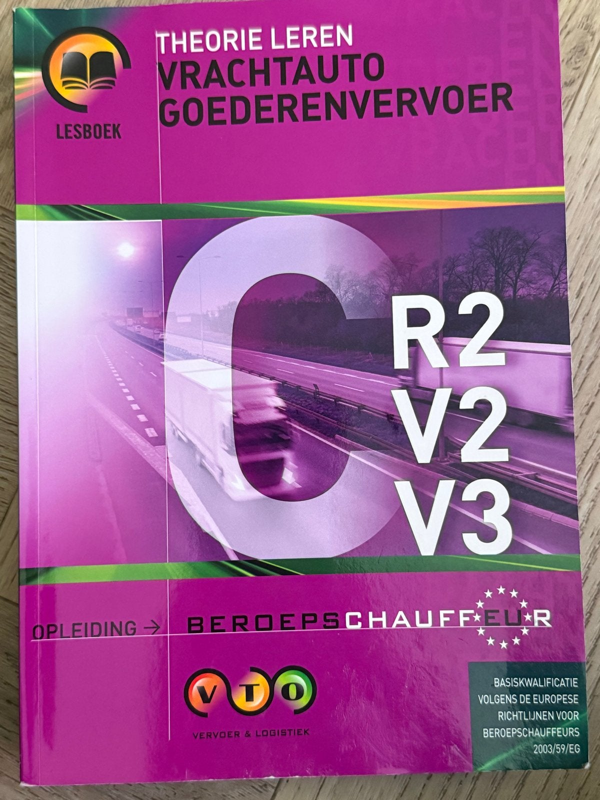 Theorie Leren Vrachtauto Goederenvervoer, Boeken, Ophalen of Verzenden, Zo goed als nieuw, Overige niveaus
