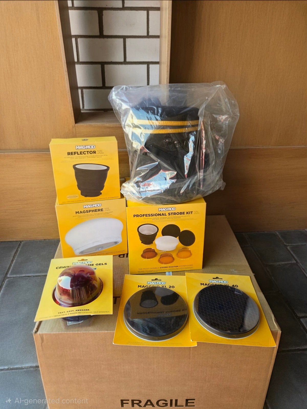 Bieden/kopenMagMod Professional Strobe Kit XL+accessoires, Ophalen of Verzenden, Nieuw