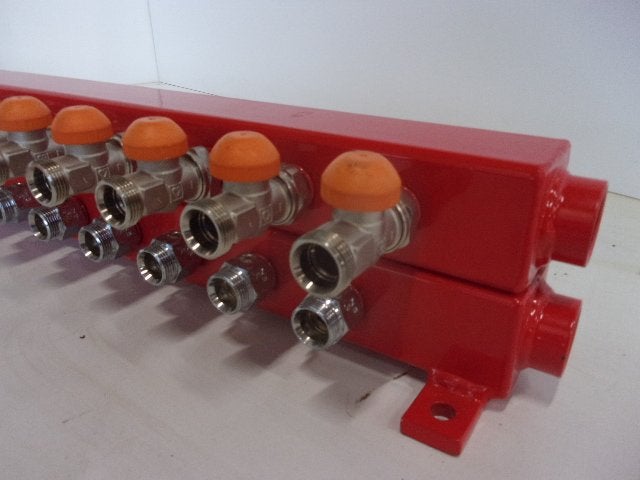 Verdeelblok, 14- groeps. Vloerverwarming., Minder dan 30 cm, Overige typen, Nieuw, Minder dan 60 cm