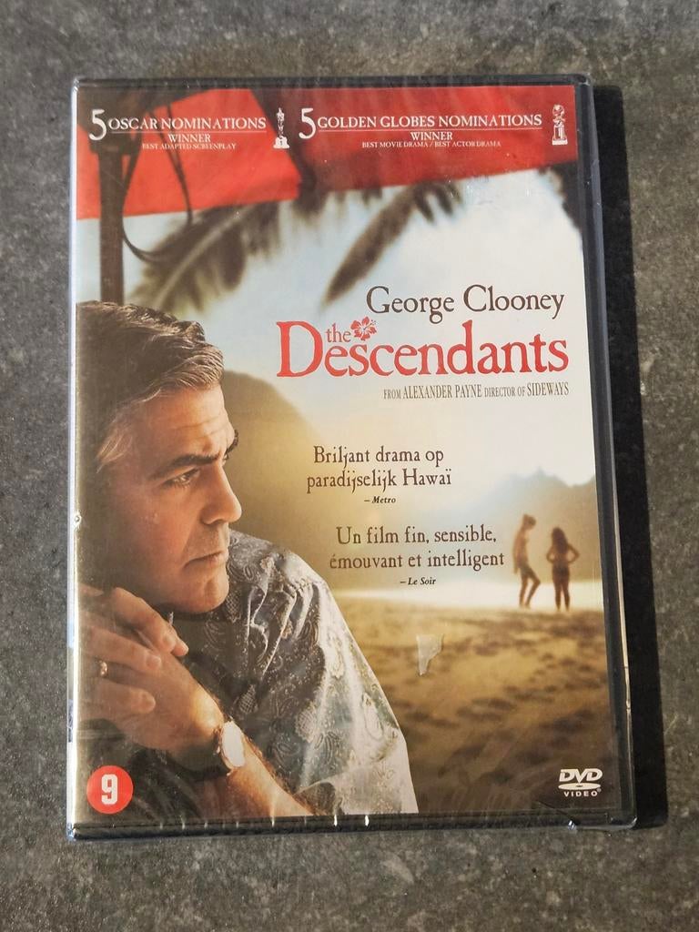 DVD The Descendants George Clooney NIEUW gesealed, Vanaf 9 jaar, Ophalen of Verzenden, Nieuw in verpakking