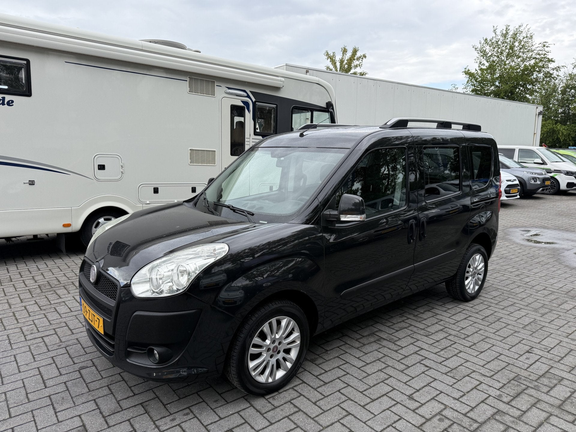 Fiat Doblò 1.4 T-Jet 120pk Emotion Rolstoelauto 3+1 - Bodem, Voorwielaandrijving, Euro 5, Gebruikt, Doblo