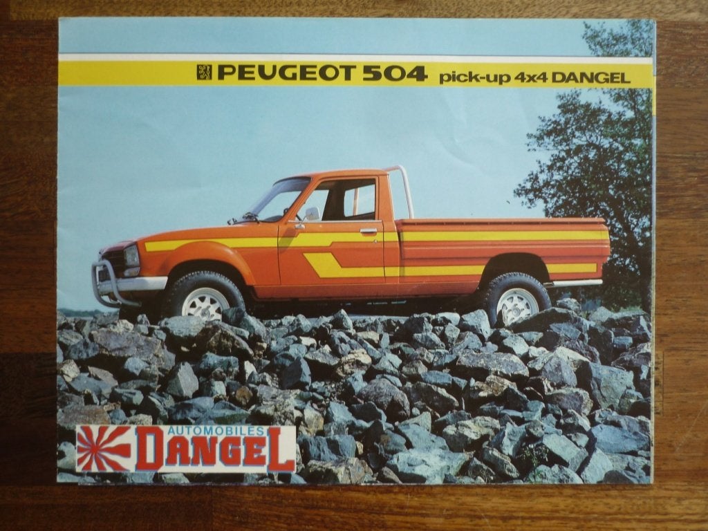 Peugeot 504 pick-up 4x4 Dangel (1985, Frans), Ophalen of Verzenden, Nieuw, Peugeot
