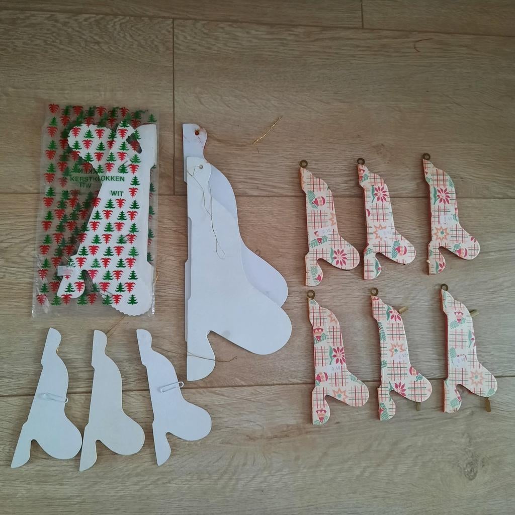 Kerstklokken kerst klokken kerst bellen bellen vintage, Diversen, Kerst, Ophalen of Verzenden, Zo goed als nieuw