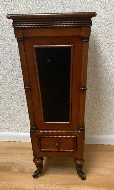 Mooie antieke paraplubak met lade, Ophalen of Verzenden, Gebruikt, Hout
